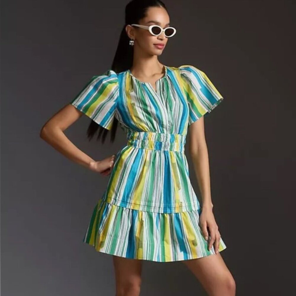 NWOT Anthropologie Somerset Mini Dress S